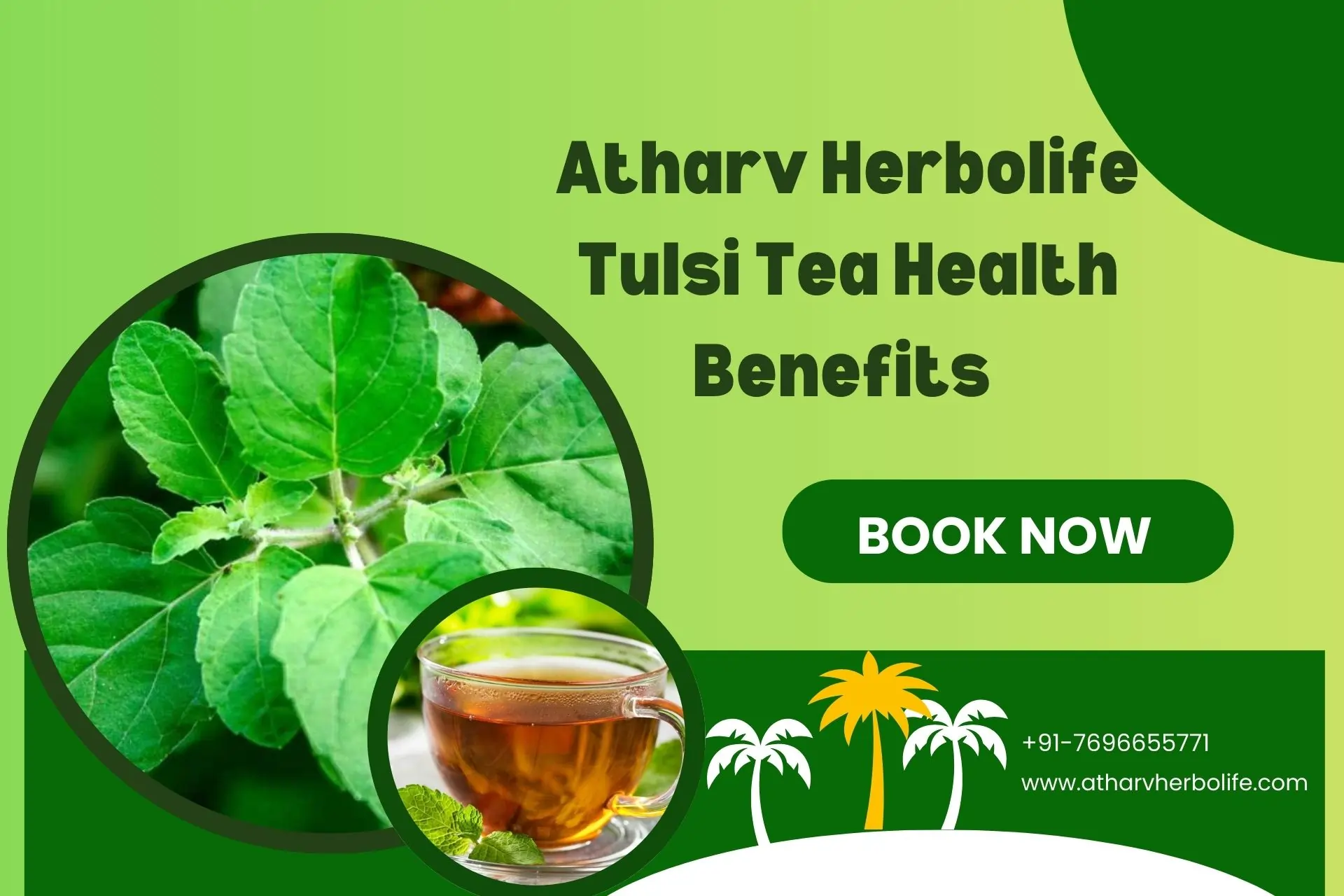 Atharv herbolife tulsi tea