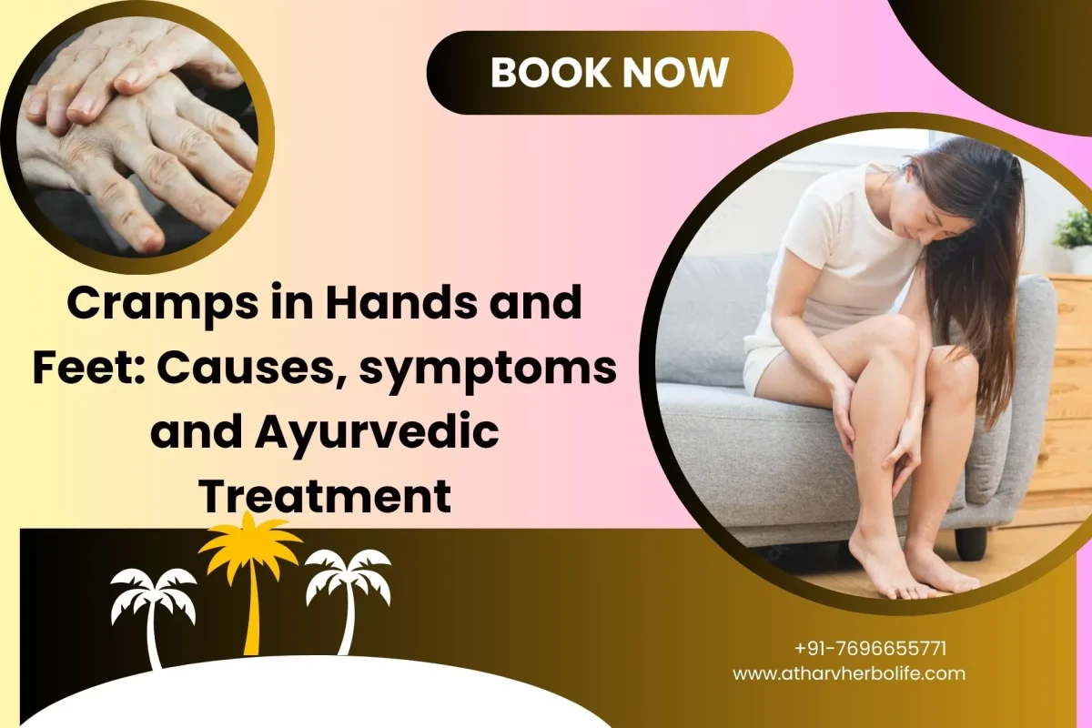 Cramps in hands and feet