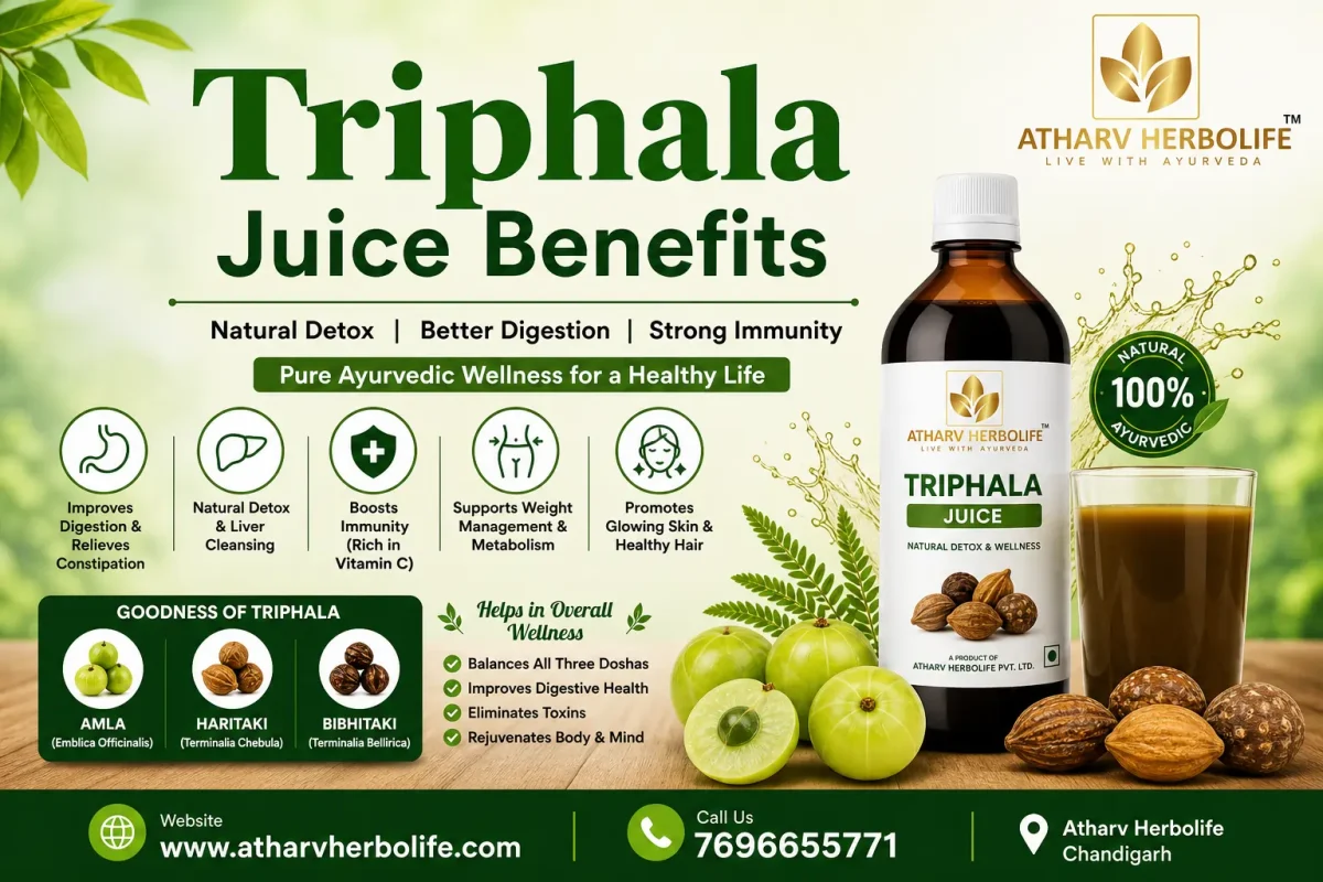 Triphala juice atharvherbolife